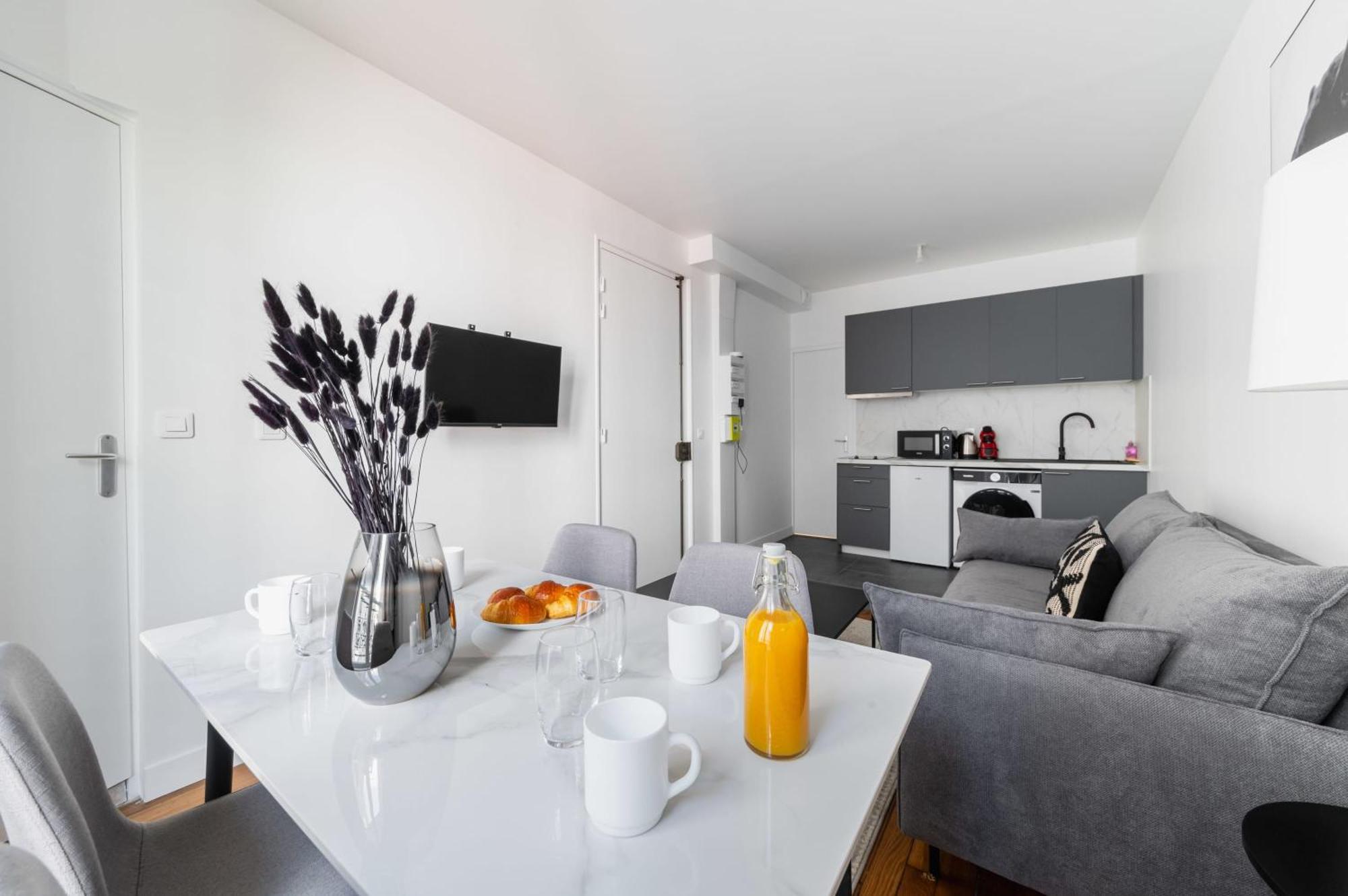 Appartamento 2 Pieces Refait Neuf Metro Jaures - Paris 19 - 4P - Flat-Guest Esterno foto